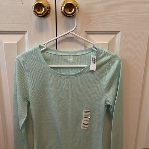 Light Blue Long Sleeve Top - Picture 2 of 5